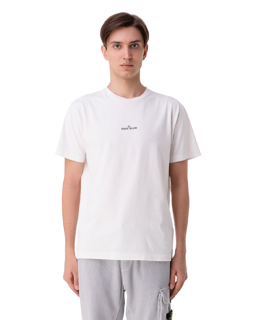 2NS84 Drone Two Print T-Shirt White SI0118-WT