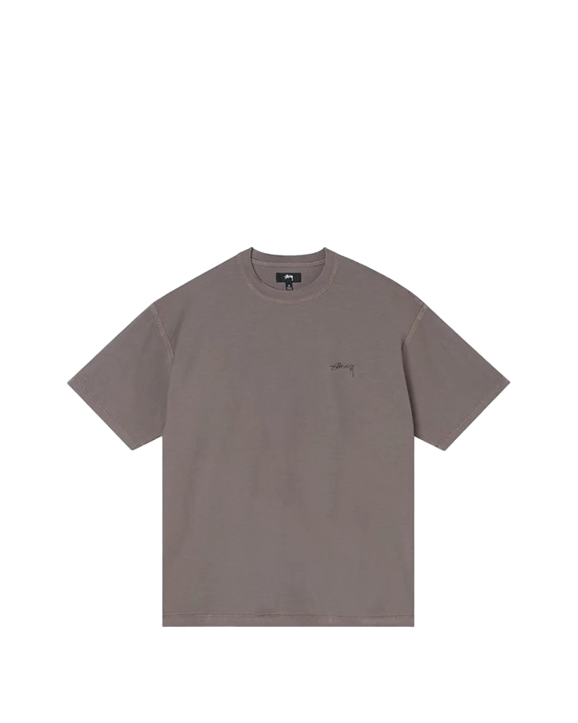 STUSSY Lazy T-Shirt Brown