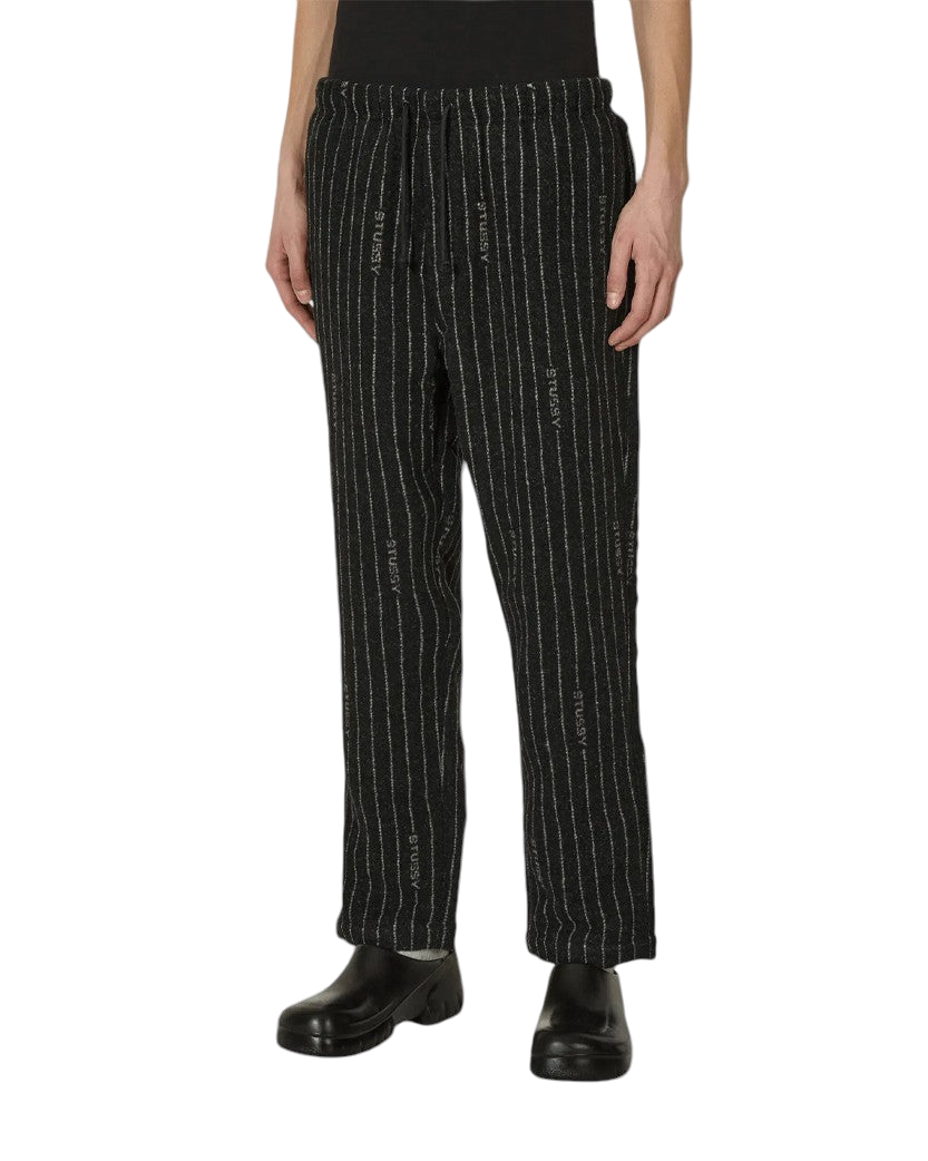 Nike x Stussy Stripe Wool Pants Black