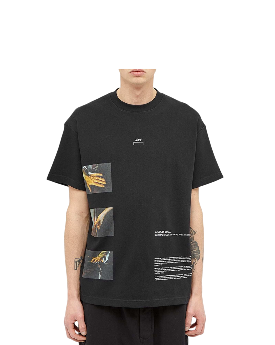 A-COLD-WALL* 20SS Glass Blower Tee Black