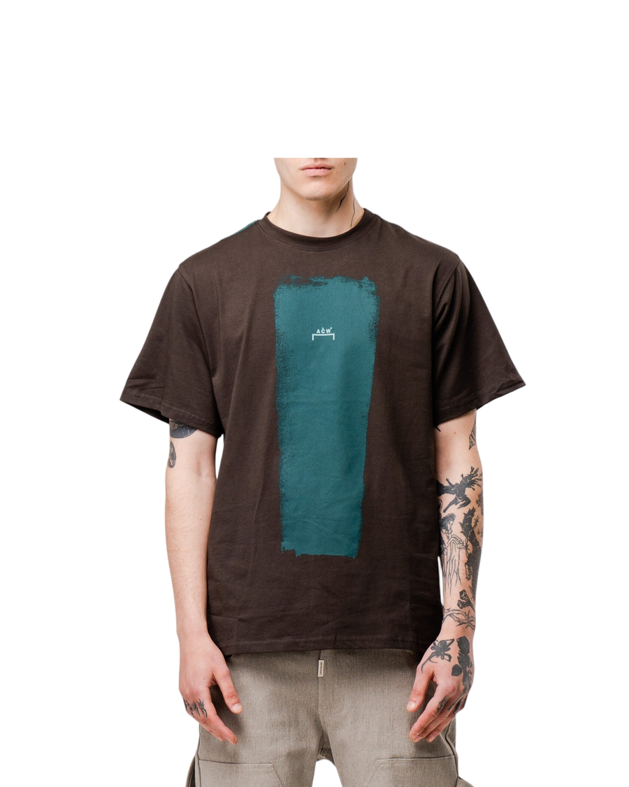A-COLD-WALL* Block Paint Crew T-shirt Green