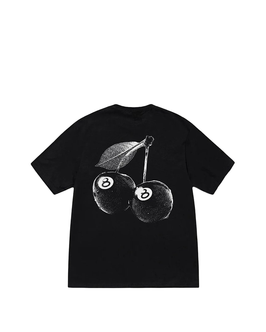 STUSSY Cherries Tee Black