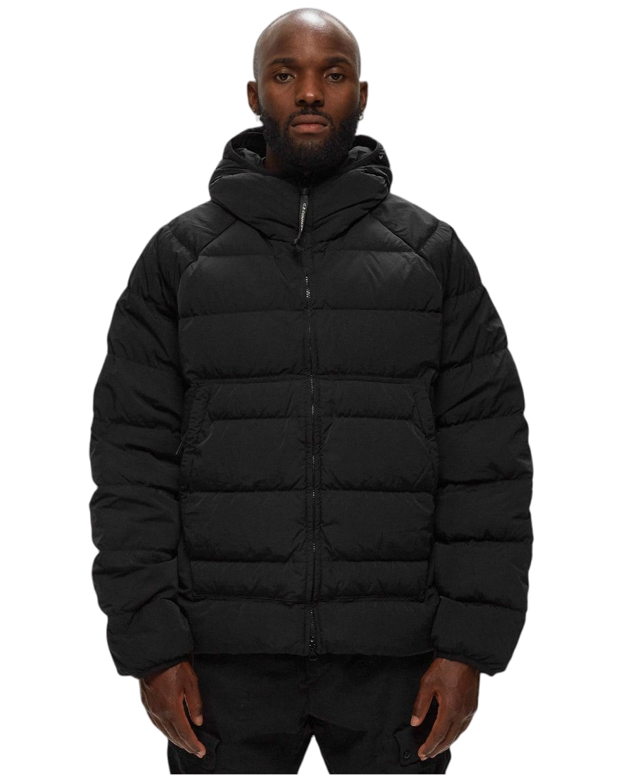 C.P. Company Eco-Chrome R Goggle Down Jacket Black