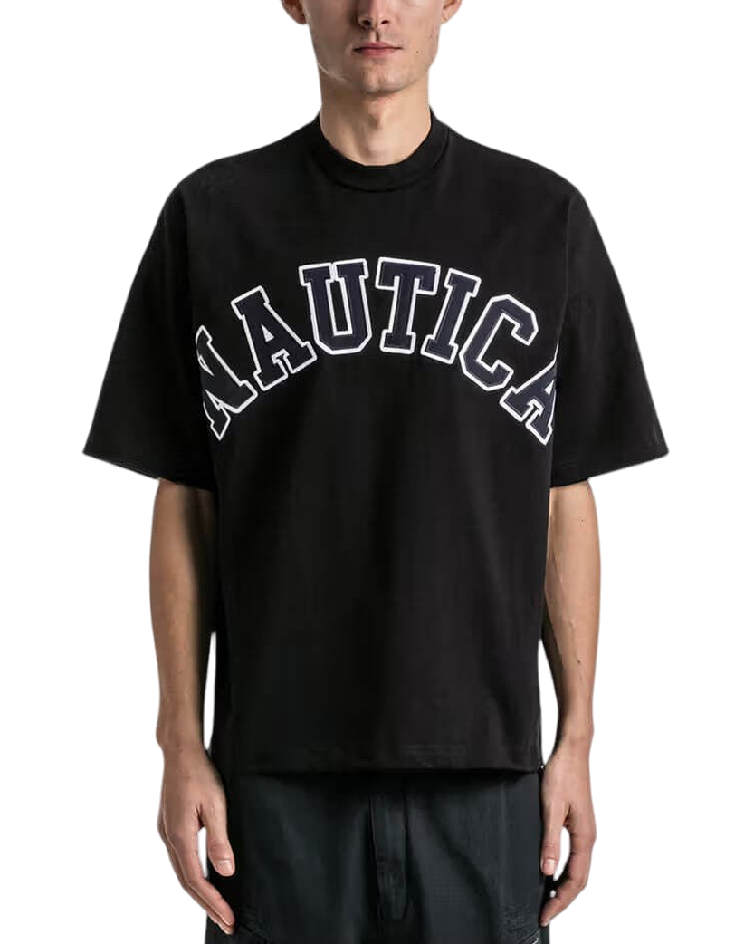 NAUTICA Logo T-shirt Black