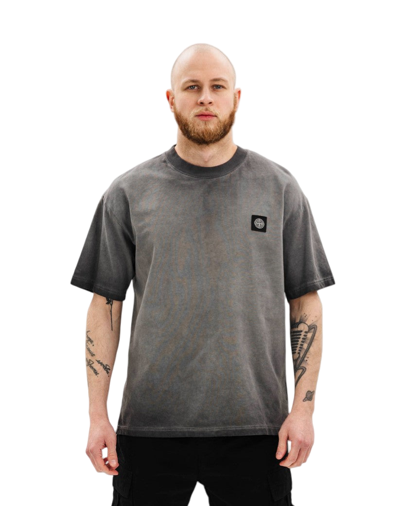 25SS Patch Logo T-Shirt Washed Grey SI0272-WGY