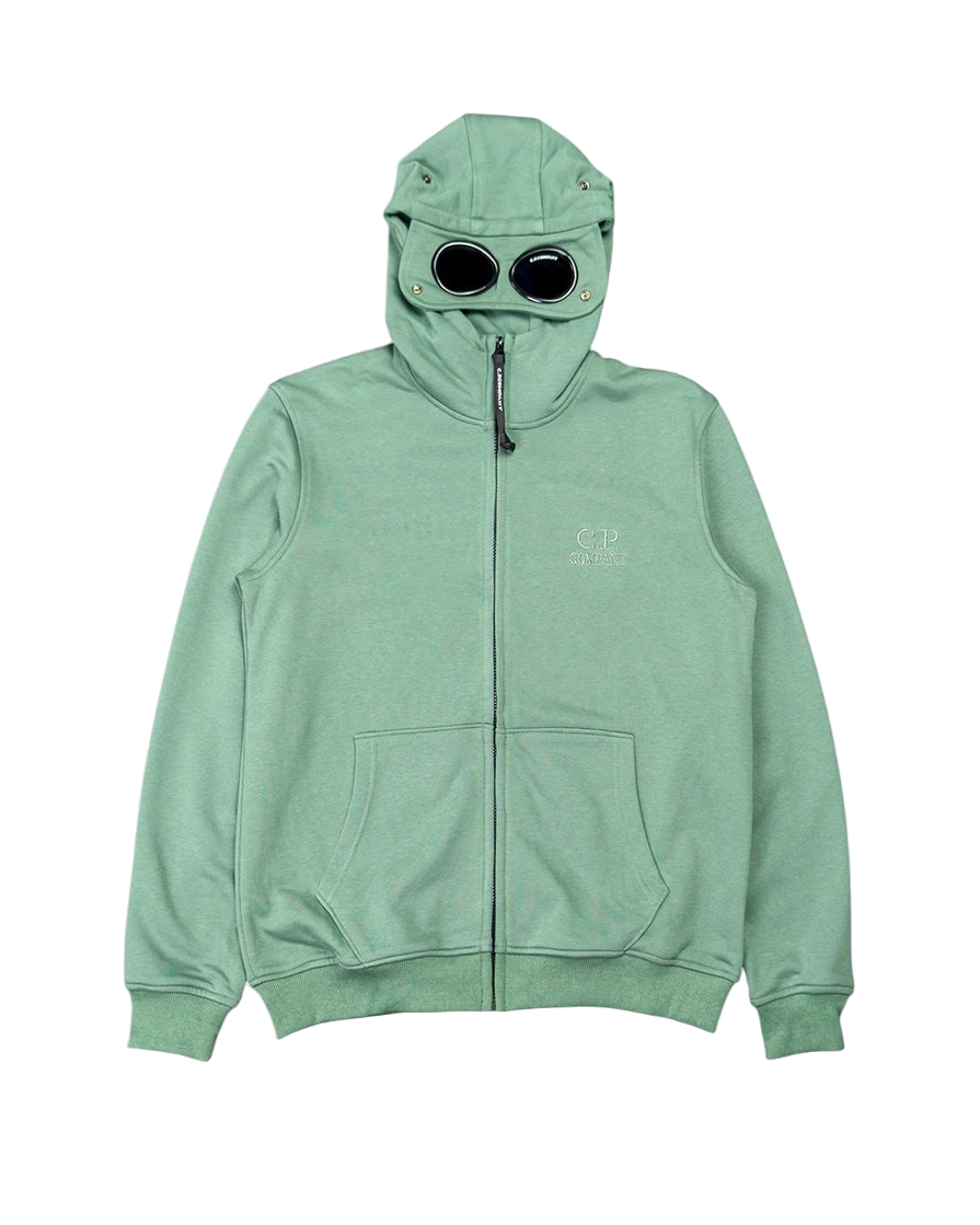 C.P. Company Goggle Zip Hoodie Green