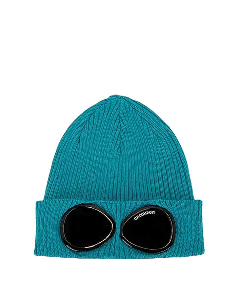 C.P. Company Goggle Beanie Lake Blue