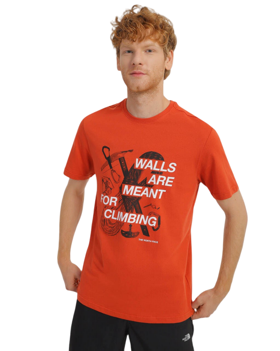 The North Face Outdoor Graphic T-Shirt Orange
