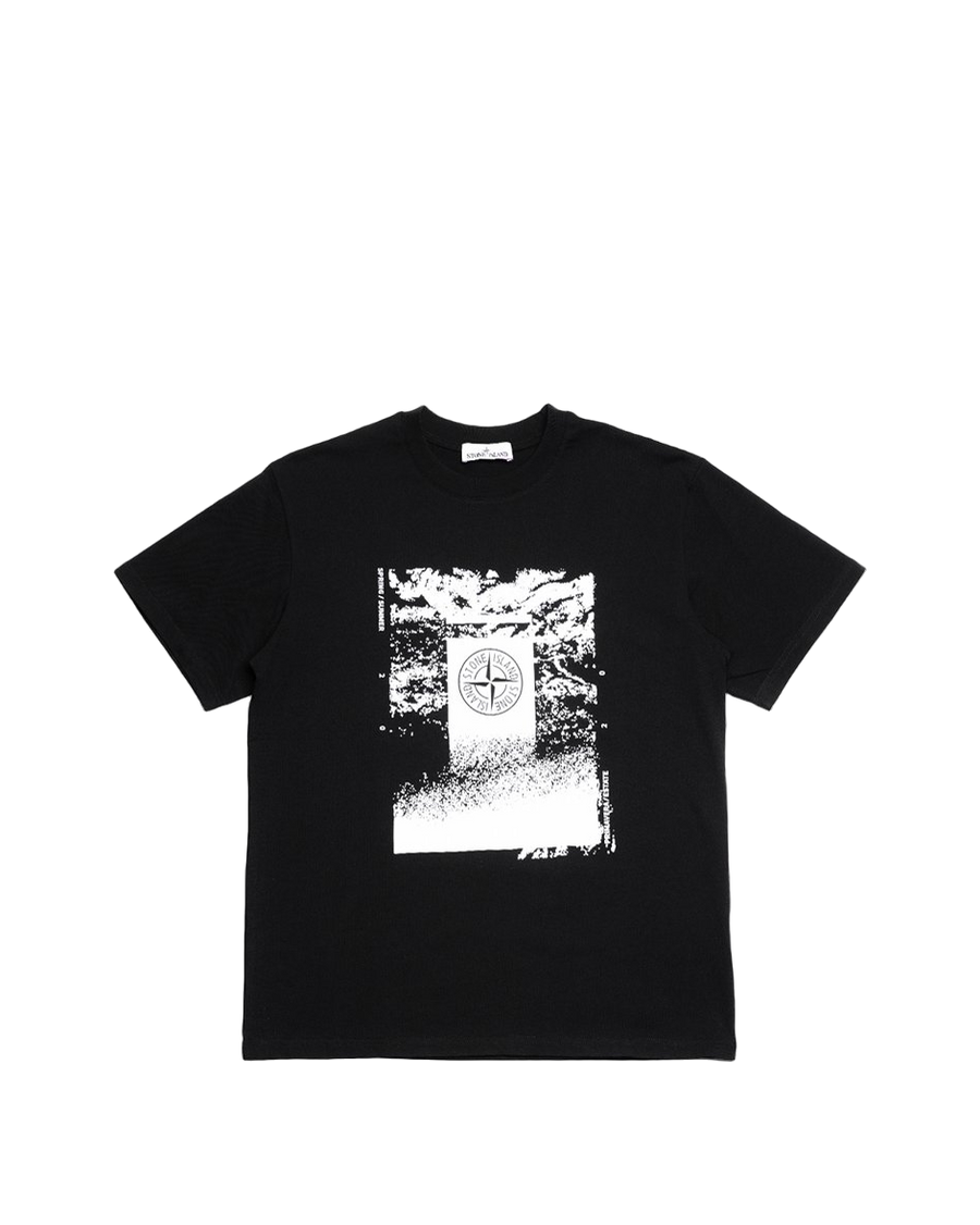 2NS84 Drone Two Front Logo T-Shirt Black SI0257-BK