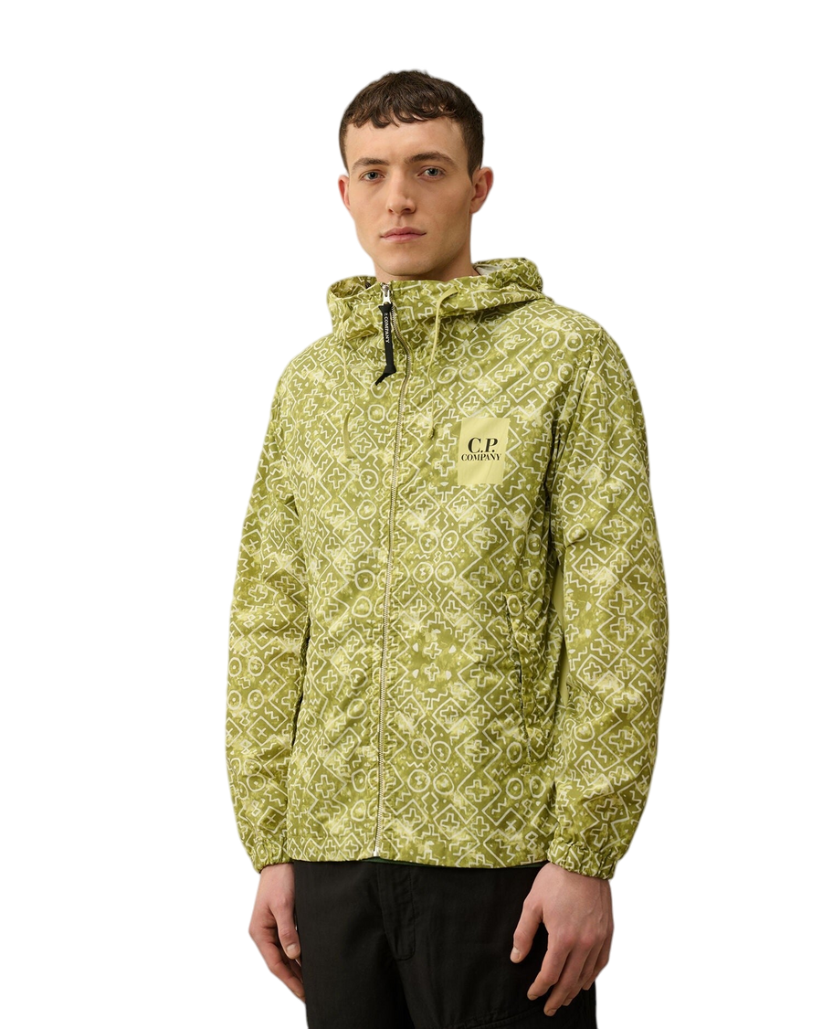 C.P. Company Flatt Nylon Inca Goggle Jacket Green