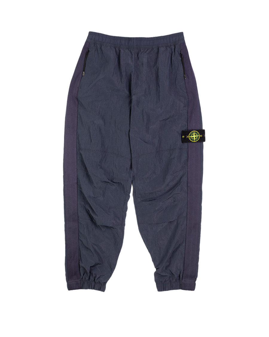30919 Nylon Metal Track Pants Blue SI0267-BL