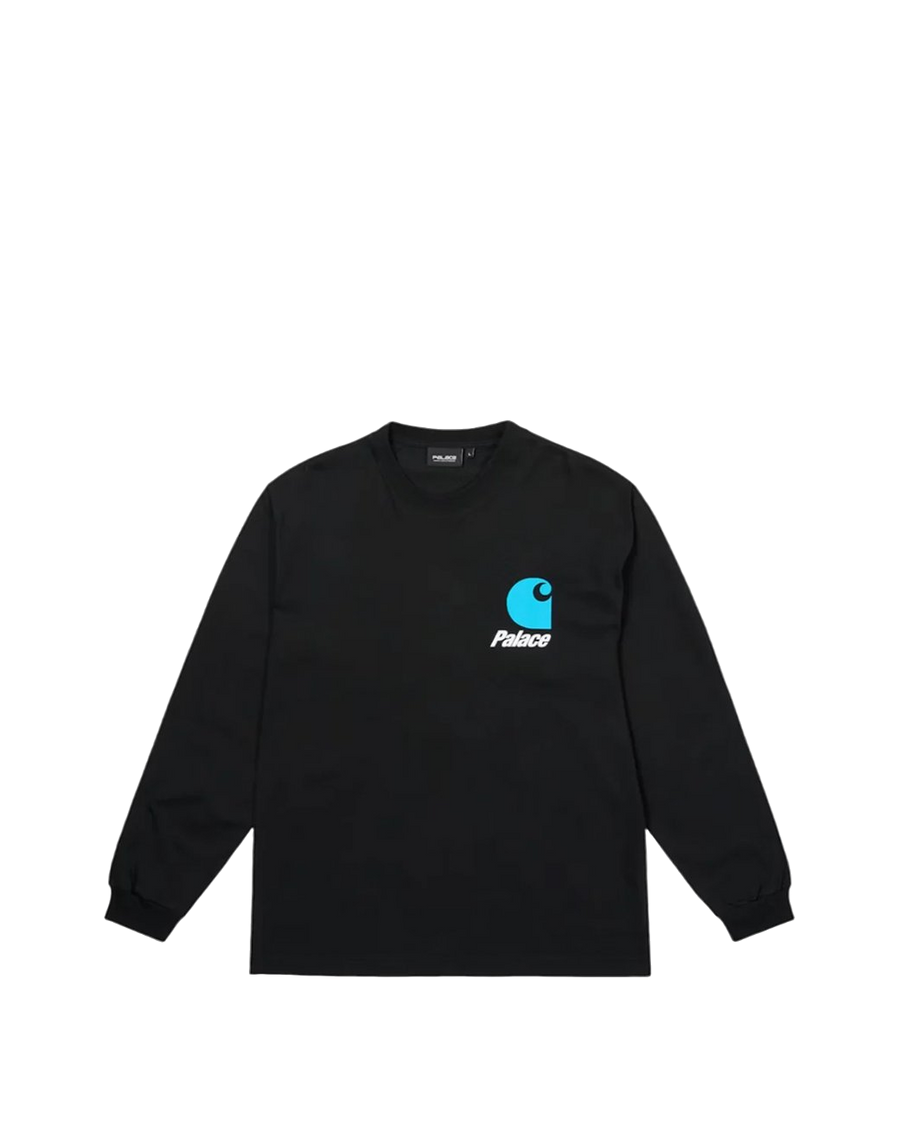 Palace x Carhartt WIP Logo Longsleeve Black