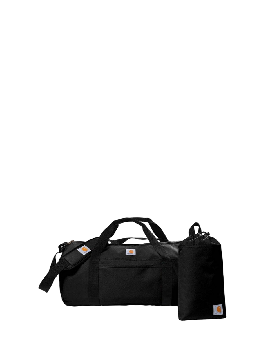 Carhartt WIP Canvas Packable Duffel With Pouch Black