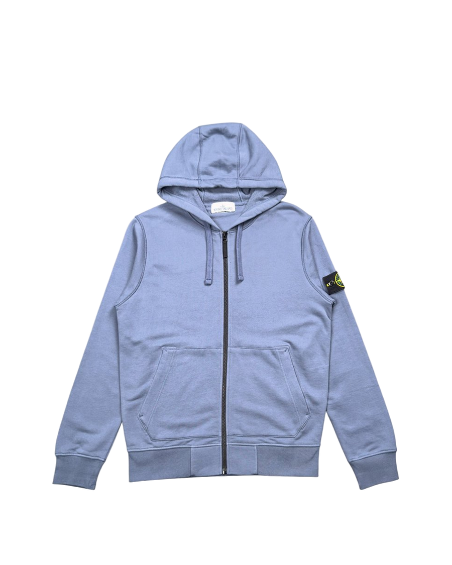 64251 Classic Zip Hooded Sweatshirt Avio Blue SI0142-ABL