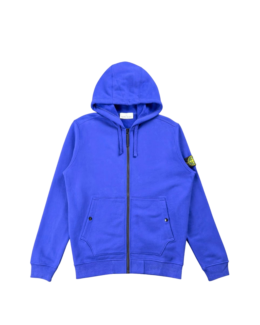 61620 Full-Zipper Hooded Sweatshirt Ultramarine Blue SI0130-UBL