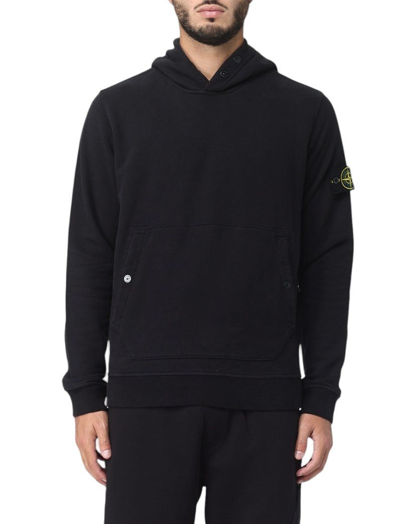 61720 Hooded Sweatshirt Black SI0218-BK