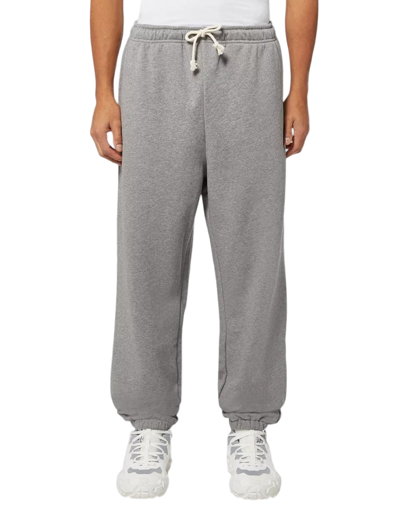 Acne Studios Frack Face Cotton Sweatpants Grey Melange