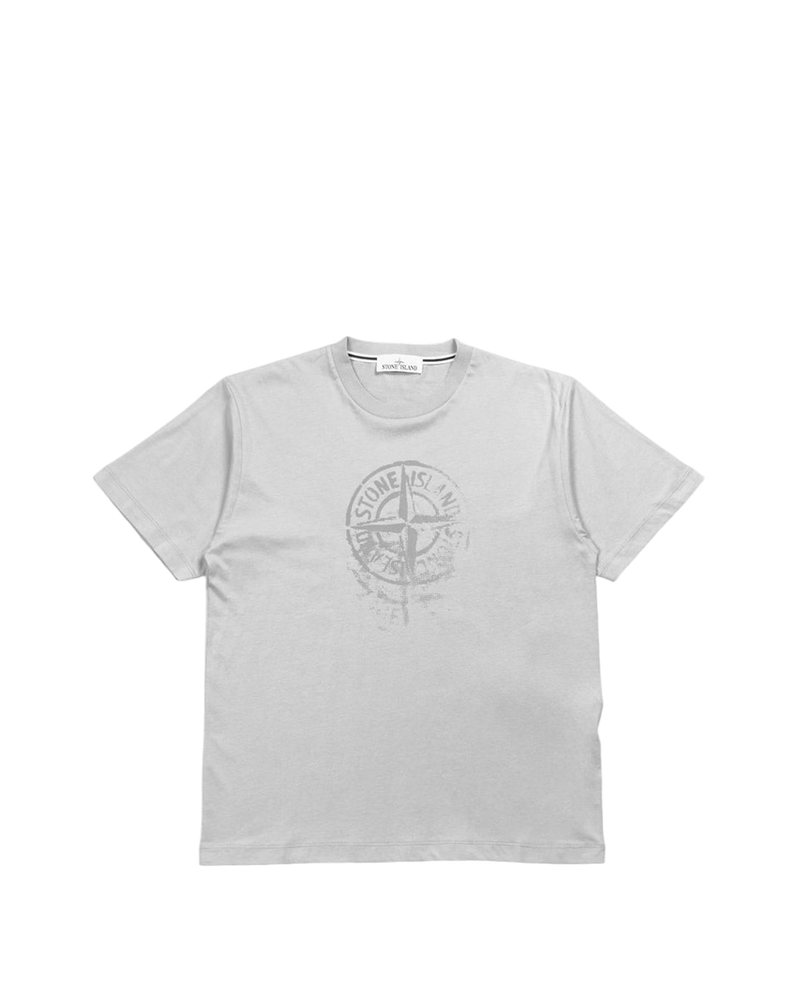 2RC87 'Reflective One' Print T-shirt Dust Grey SI0206-DUGY