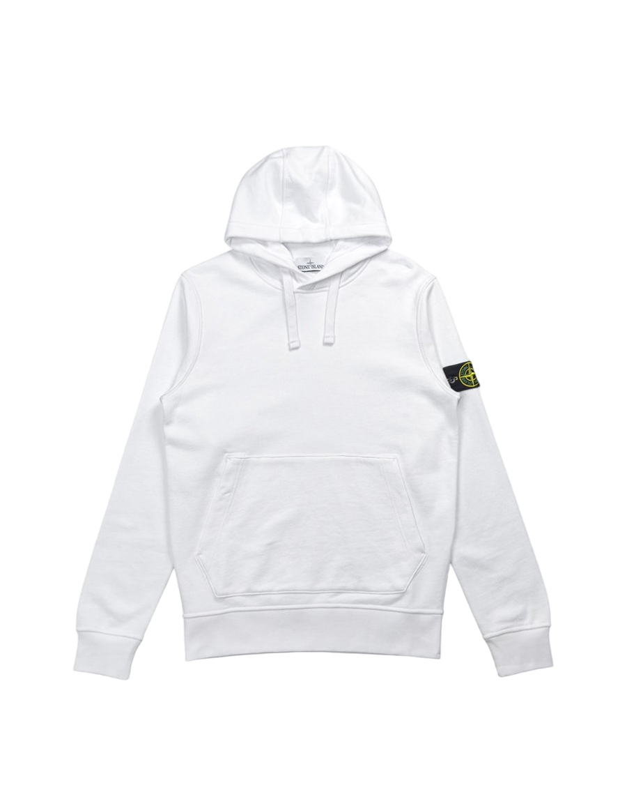 64151 Classic Hooded Sweatshirt White SI0140-WT