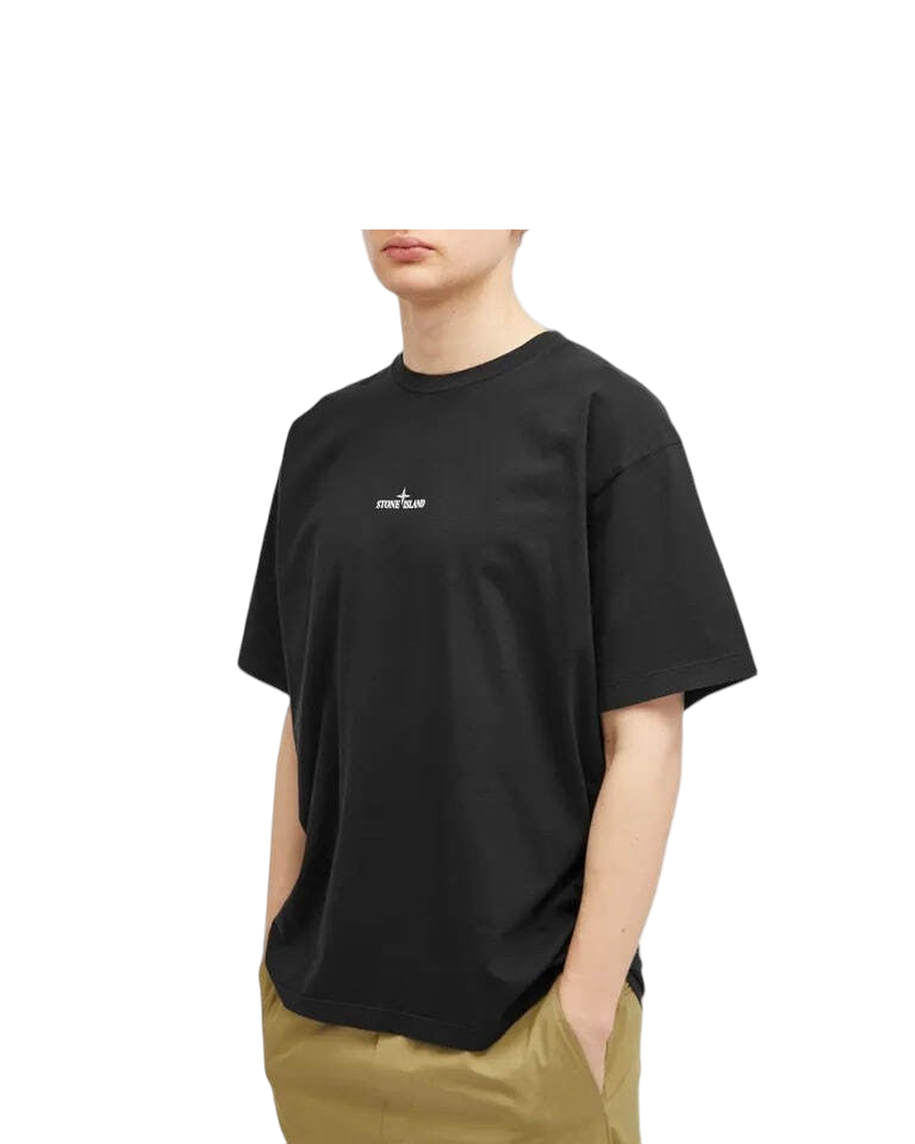 80152RC89 Stamp Two T-Shirt Black SI0194-BK