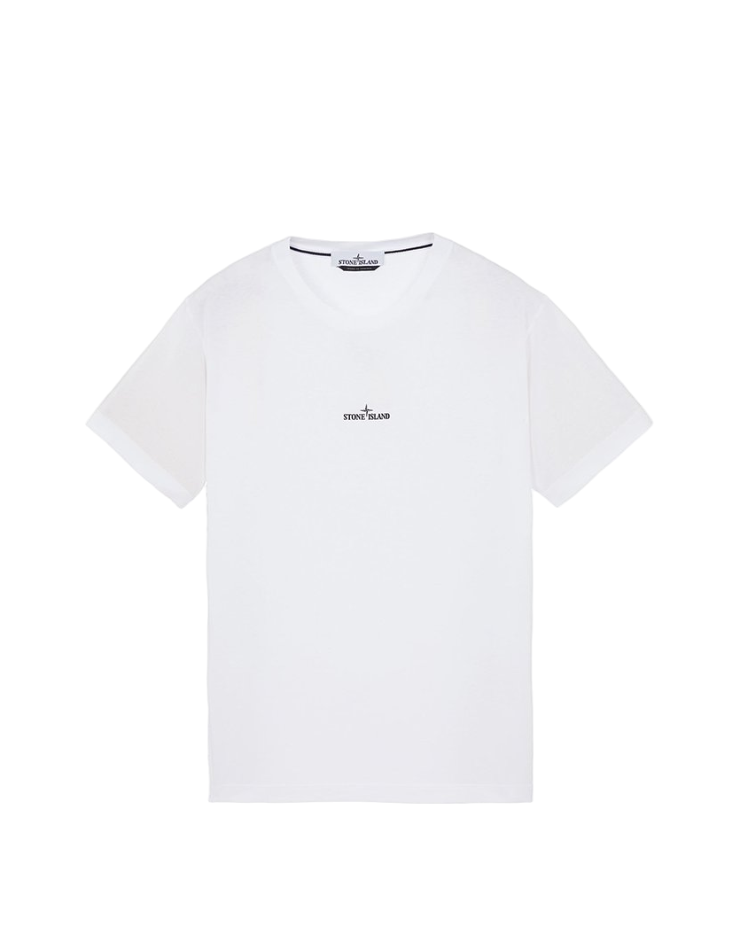 2NS89 'Institutional One' Print T-Shirt White SI0197-WT