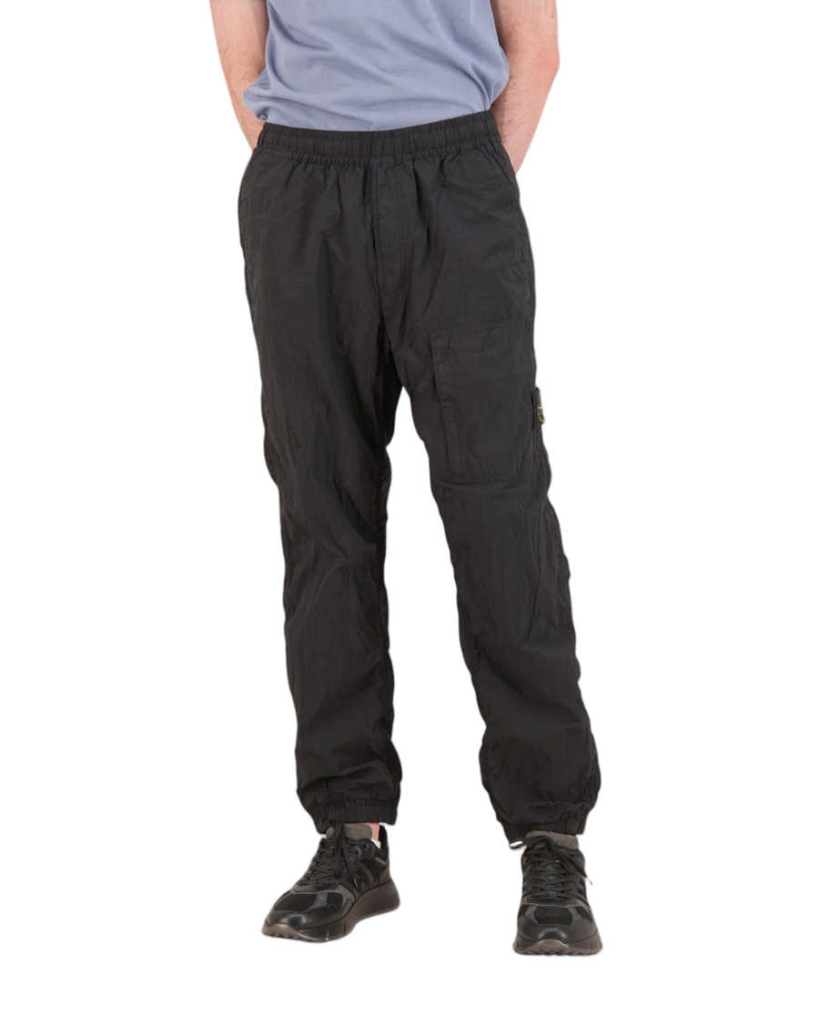 31019 Nylon Metal In Econyl Pants Black SI0260-BK