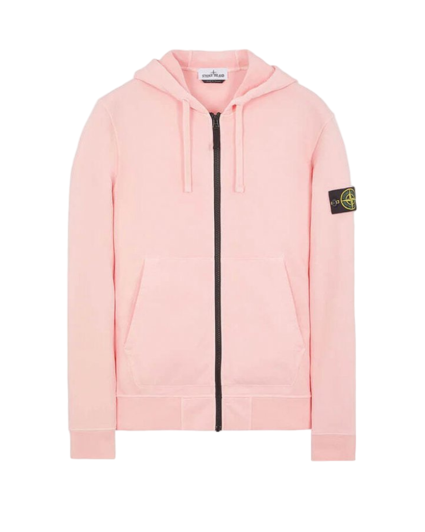 64251 Classic Zip Hooded Sweatshirt Light Pink SI0142-LP