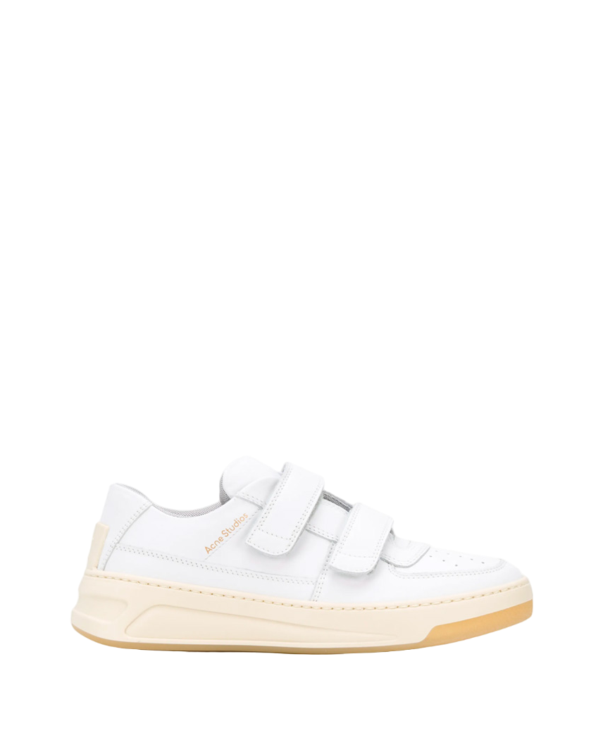 Acne Studios Velcro Strap Sneakers White