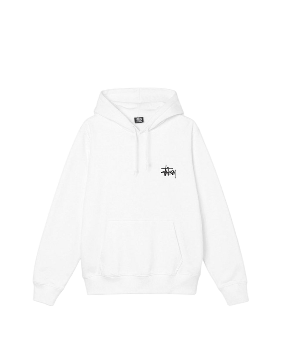 Stussy Basic Hoodie White