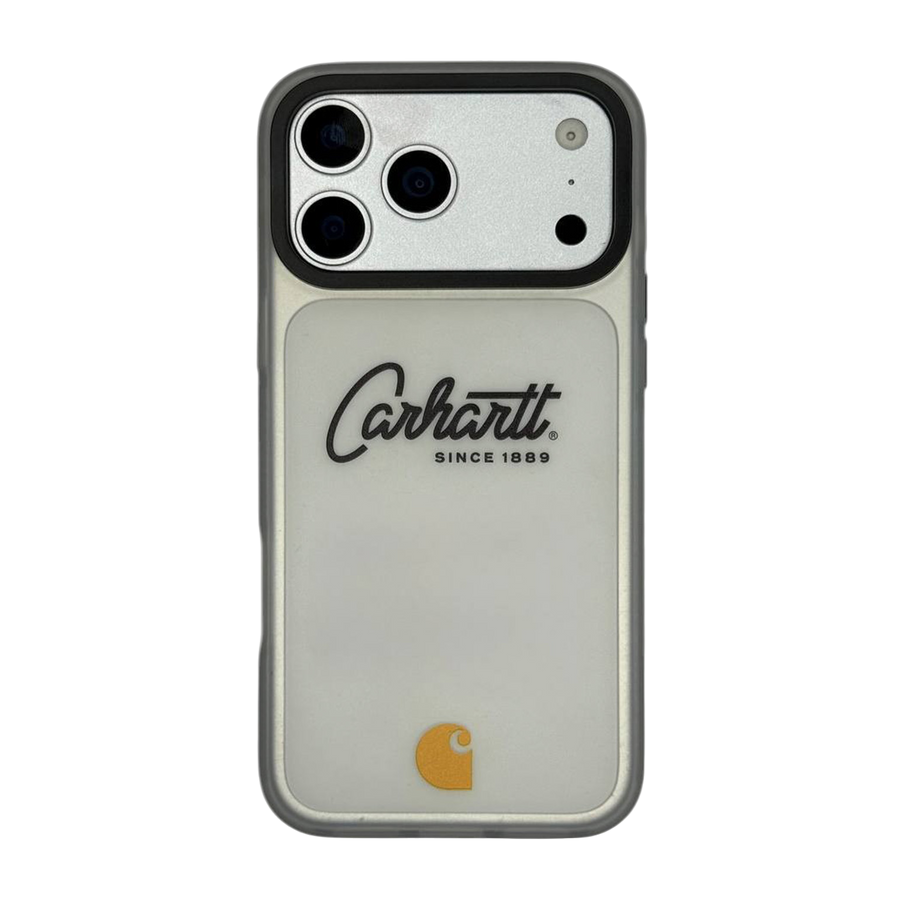 CARHARTT IPHONE CLASSIC MATTE CASE WHITE
