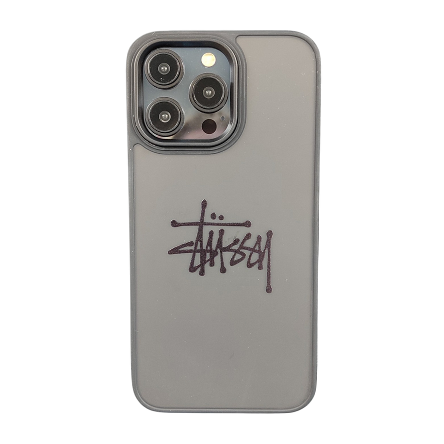 STUSSY IPHONE MATTE MAGSAFE CASE BLACK