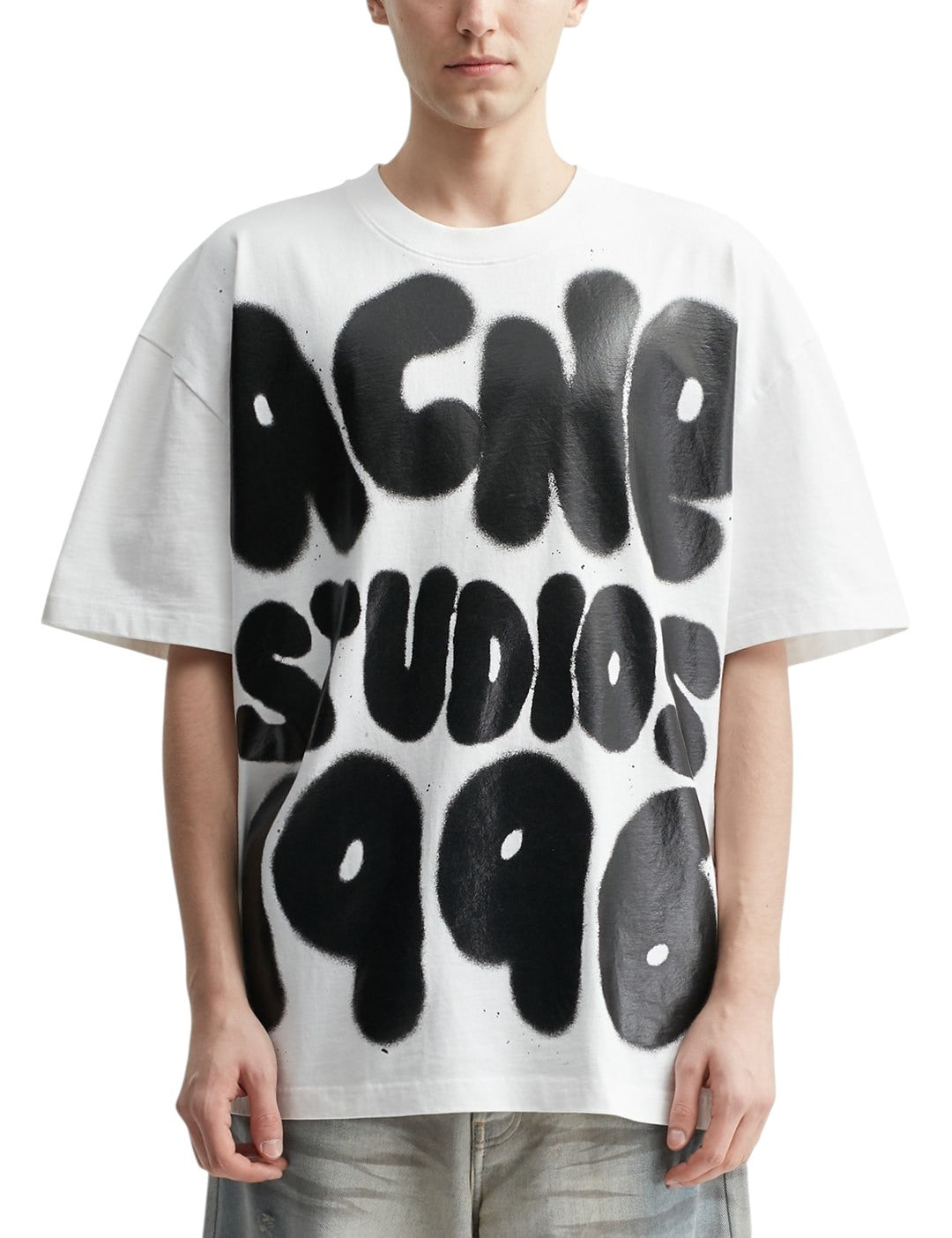 Acne Studios Eresa Cotton Jersey T-shirt White