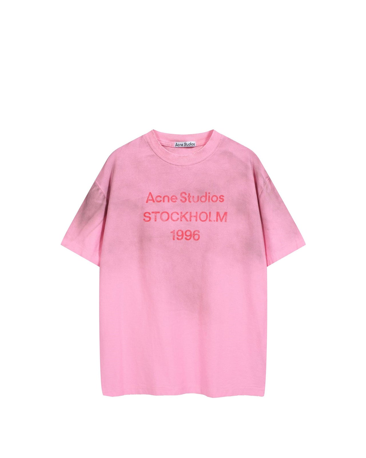 Acne Studios Exford 1996 T-Shirt Cotton Candy Pink/Red