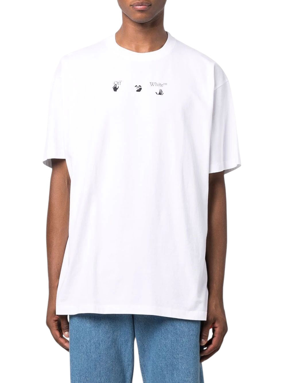 Off-White Arrow Tree Print T-Shirt White