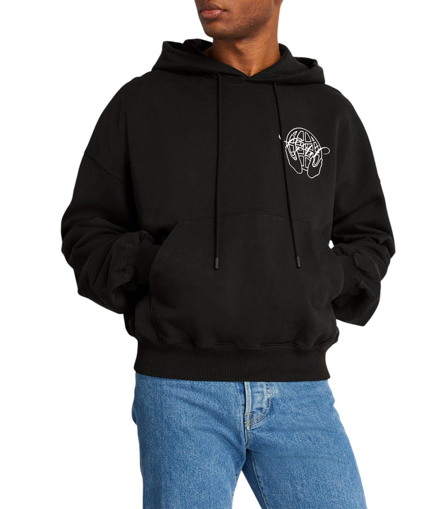 Off-White Hand Arrows Hoodie Black