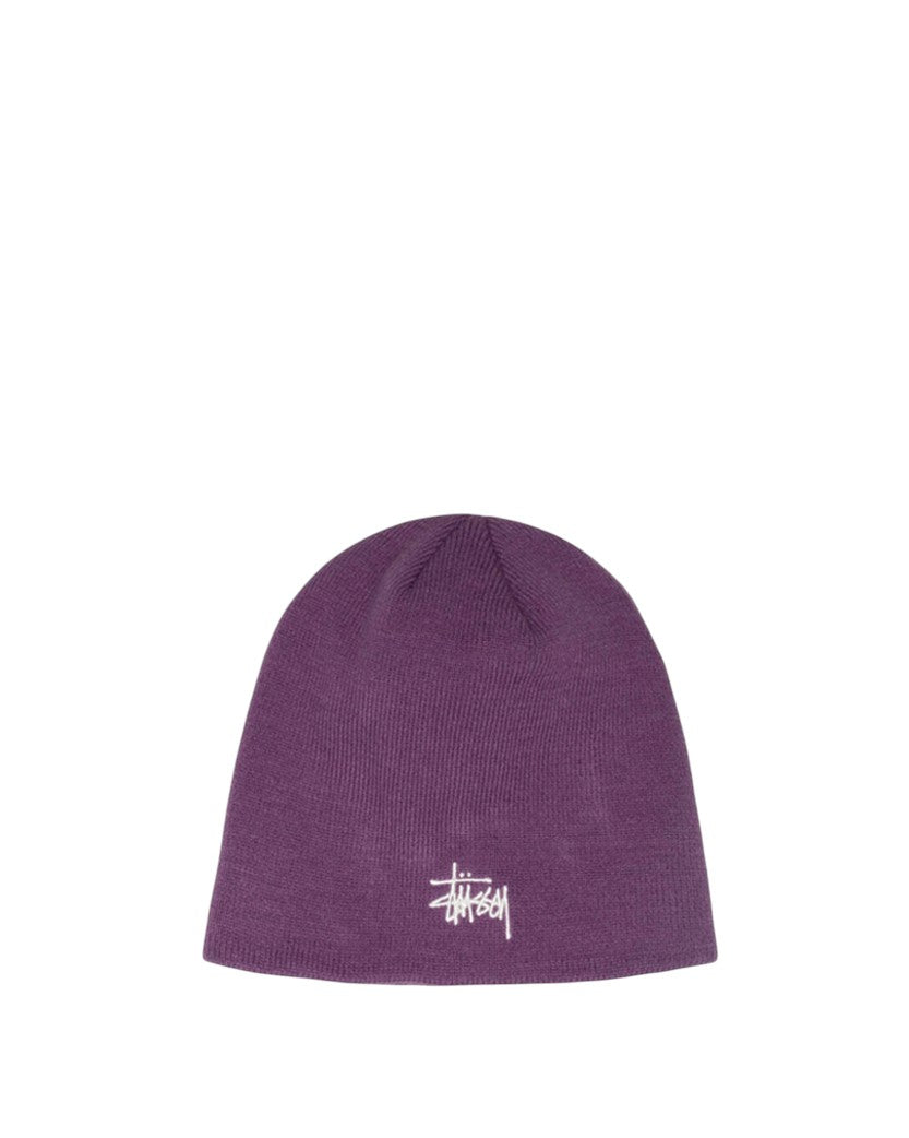 STUSSY Skullcap Basic Beanie Purple