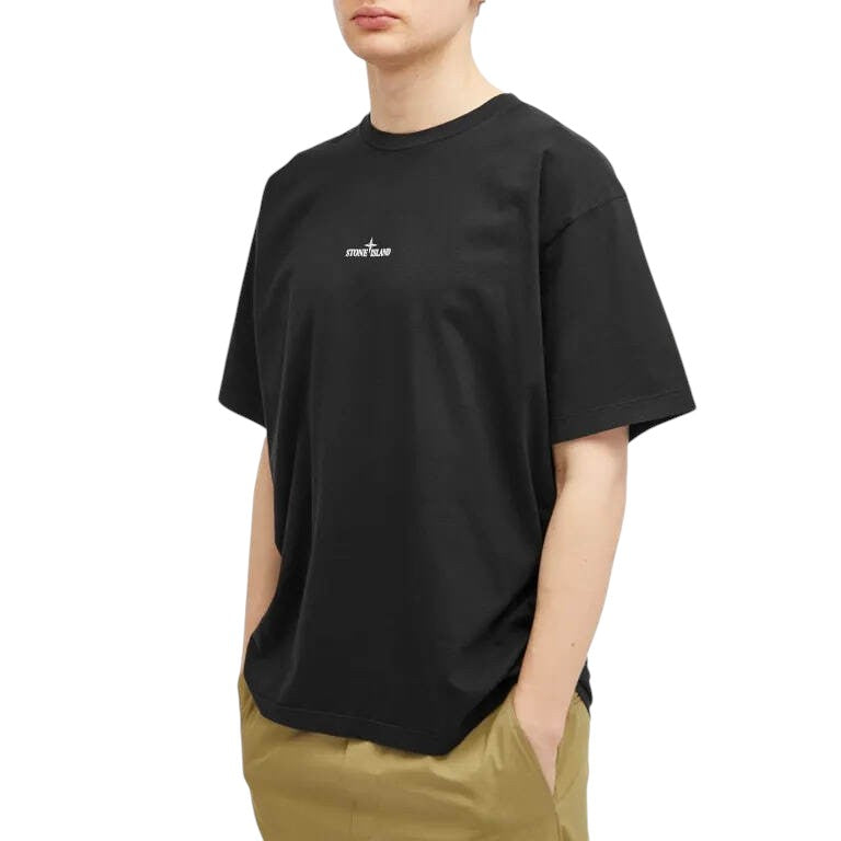 80152RC89 Stamp Two T-Shirt Black SI0194-BK
