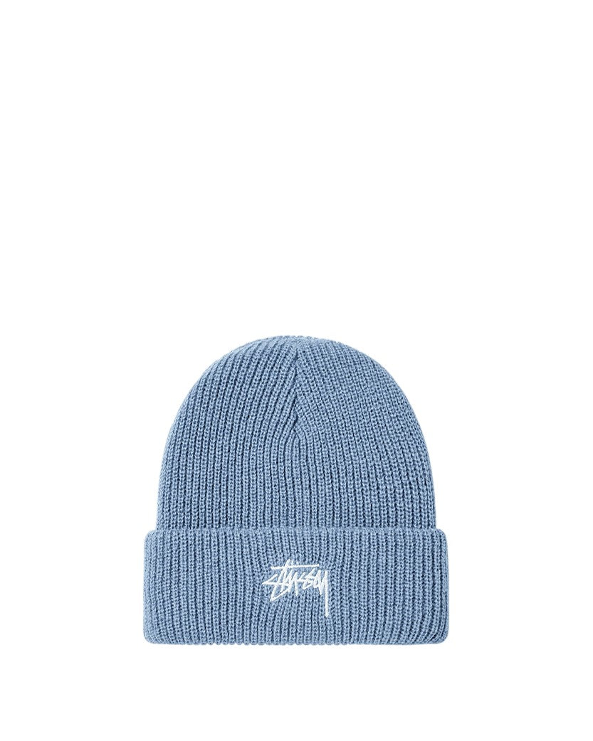 STUSSY STOCK CUFF BEANIE LIGHT BLUE