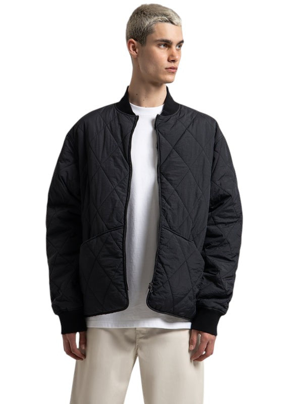 STUSSY Dice Quilted Liner Jacket Black